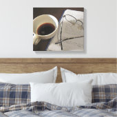 コーヒーデジタル油オンキャンバス キャンバスプリント (インサイチュ (寝室))