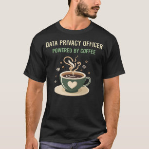 コーヒーデータのプライバシー担当役員によって運営される Tシャツ