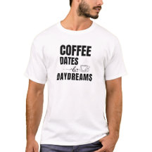コーヒーデートの空想 コーヒー好きTシャツ