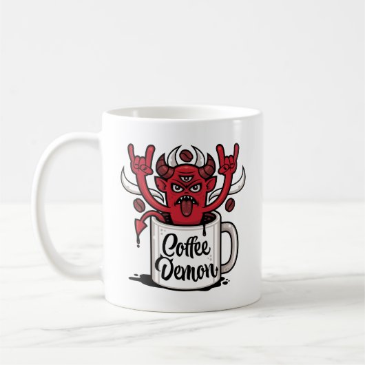 コーヒーデーモン コーヒーマグカップ (左)