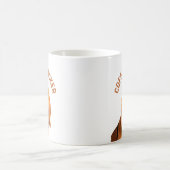 コーヒートラッカー犬 コーヒーマグカップ (中央)