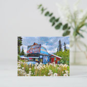 コーヒートラックはがき ポストカード (スタンド正面)