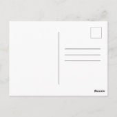 コーヒートラックはがき ポストカード (裏面)