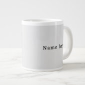 コーヒートラック車用ブレーキテーマ ジャンボコーヒーマグカップ (正面右)