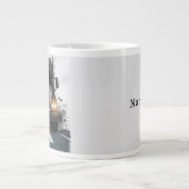 コーヒートラック車用ブレーキテーマ ジャンボコーヒーマグカップ (正面)