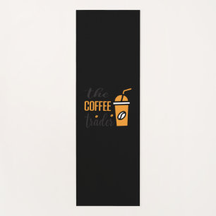 コーヒートレーダーのコーヒーアート ヨガマット