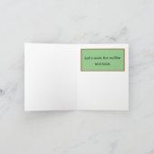 コーヒートーク集まるグリーティングカード カード (内部)