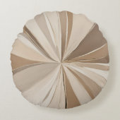 コーヒートープAIアート ラウンドクッション (正面)