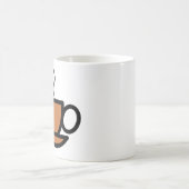 コーヒードゥードルマグ – カフェインラバーギフト コーヒーマグカップ (中央)