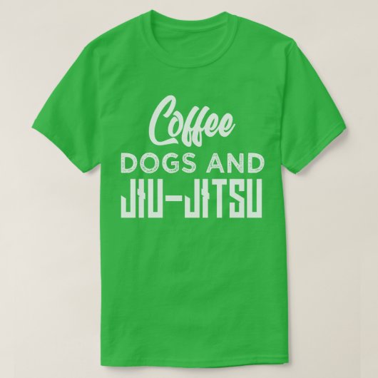 コーヒードッグ柔術 Tシャツ (デザイン正面)