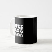 コーヒードッグ犯罪番組面白い引用符ドッグ愛好家コーヒー コーヒーマグカップ (正面左)