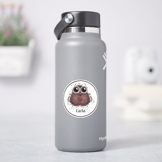 コーヒーナイトウパーソナライズされたル シール (HydroFlask)