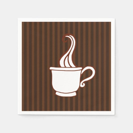 コーヒーナプキン スタンダードカクテルナプキン (正面)