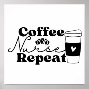 コーヒーナース反復 ポスター