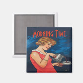 コーヒーニューオーリンズカフェ マグネット (正面/裏面)