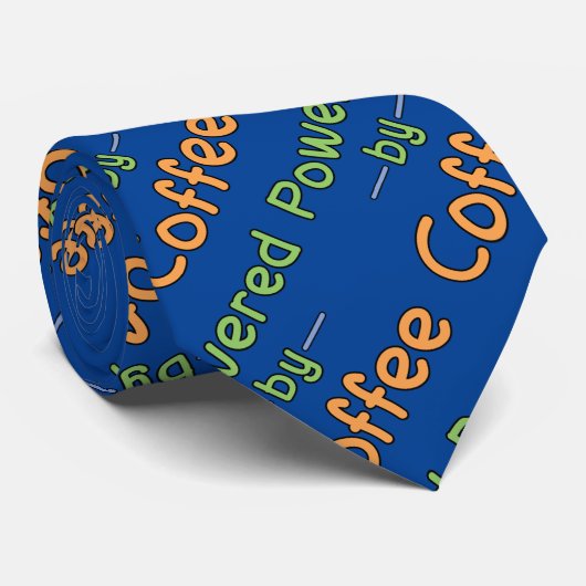 コーヒーネックタイで動く ネクタイ (ロール)