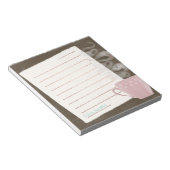 コーヒーノートのメモ帳 ノートパッド (アングル)