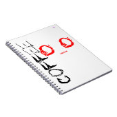 コーヒーノート(ネイル傷) ノートブック (右側)