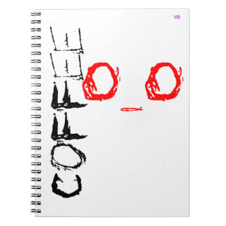 コーヒーノート(ネイル傷) ノートブック