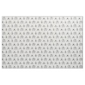 コーヒーハウスのロゴ ファブリック (ファットクウォーター)