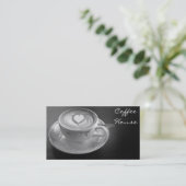 コーヒーハウスの名刺 名刺 (スタンド正面)