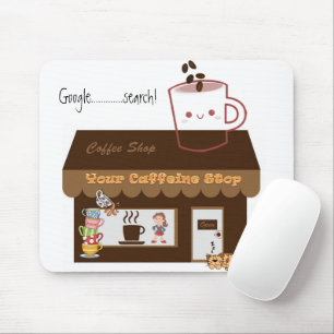 コーヒーハウスコーヒーマグ豆マウスパッド!マウスパッド マウスパッド
