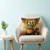 コーヒーハウスドーナツステアンパンク装飾用クッション クッション (椅子)