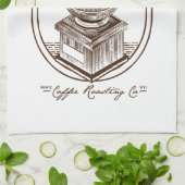 コーヒーハウス冷蔵コーヒー焙煎会社 キッチンタオル (折り畳み)