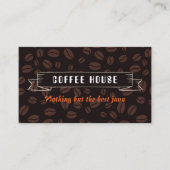 コーヒーハウス豆名刺 名刺 (正面)