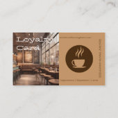 コーヒーハウス/ショップロイヤリティカード ロイヤリティカード (裏面)