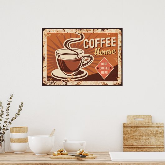 コーヒーハウス ポスター (キッチン)