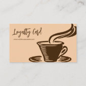 コーヒーハウス ロイヤリティカード (裏面)
