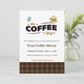 コーヒーハウス 招待状 (スタンド正面)
