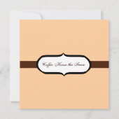 コーヒーハウス 招待状 (正面)