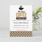 コーヒーハウス 招待状 (スタンド正面)