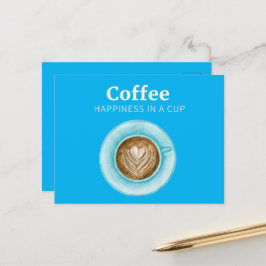 コーヒーハッピーポストカード ポストカード