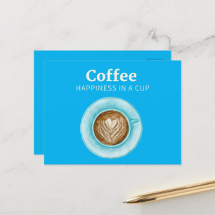 コーヒーハッピーポストカード ポストカード