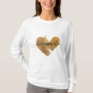 コーヒーハートライン Tシャツ