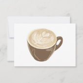 コーヒーハート芸術 招待状 (正面)