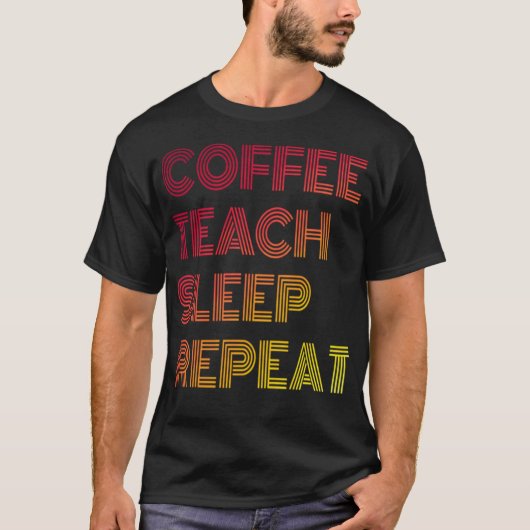 コーヒーハート黒猫 Tシャツ (正面)