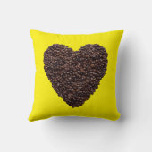 コーヒーハート クッション (裏面)