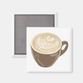 コーヒーハート マグネット (正面/裏面)
