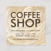 コーヒーハート ロイヤリティカード (裏面)