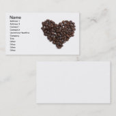 コーヒーハート 名刺 (正面/裏面)