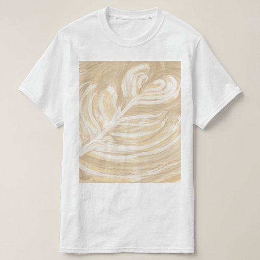 コーヒーハート Tシャツ (デザイン正面)