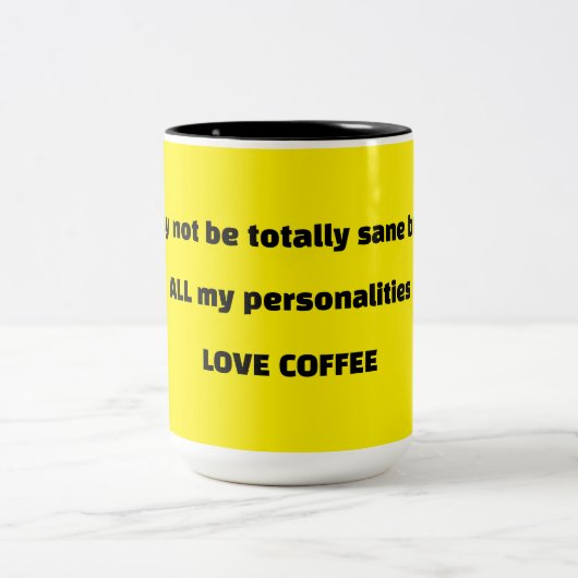 コーヒーハumor ツートーンマグカップ (中央)