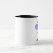 コーヒーバズ(昆虫)マルハナバチカフェイン中毒かわいいおもしろい マグカップ (中央)