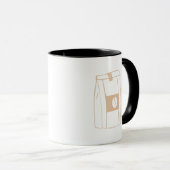 コーヒーバッグ図 マグカップ (正面右)