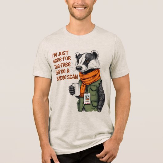 コーヒーバッジャー トライブレンドＴシャツ (正面)