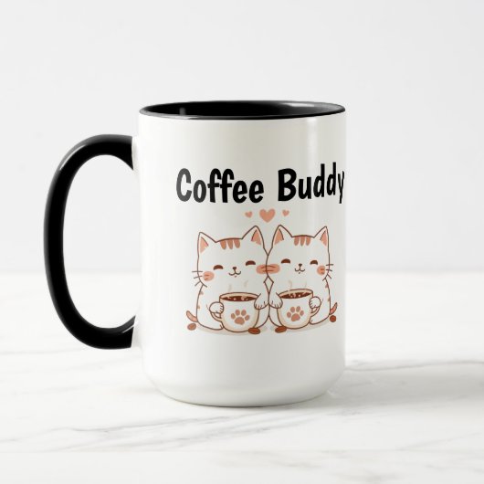 コーヒーバディキャットマグ マグカップ (左)